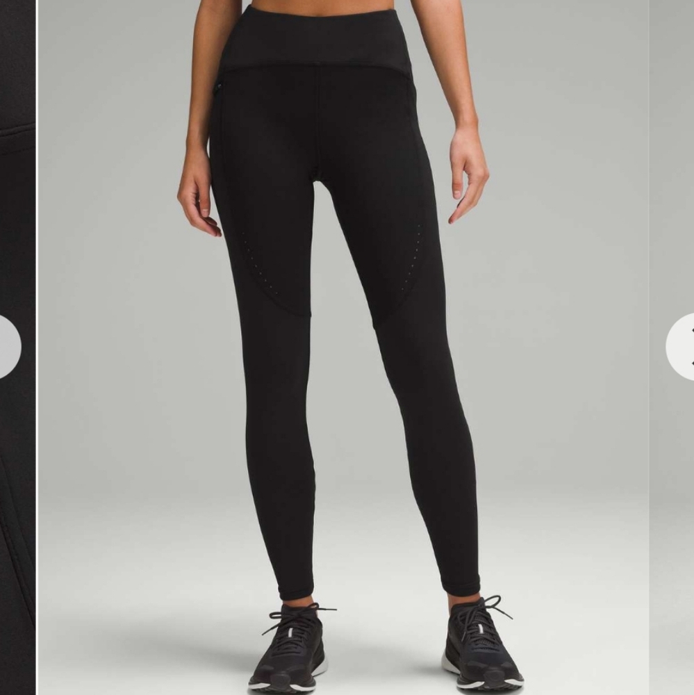 NWT Lululemon Cold Weather High-Rise Running Tight 28", Size 6